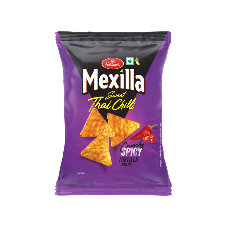Haldiram's Mexilla Tortilla Chips (Thai Chilli)