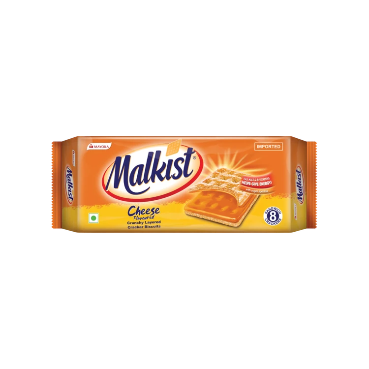 Malkist Cheese Flavoured Cracker Biscuit - Family Pack