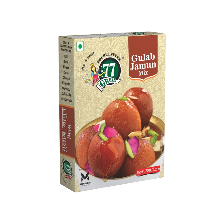 DOUBLE SEVEN 77 GREEN Gulab Jamun Mix
