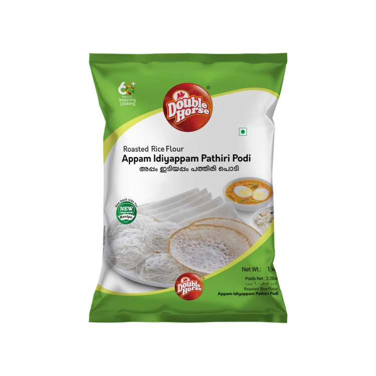 Double Horse Appam Idiyappam Pathiri Podi / Rice Flour (Akki Hittu)