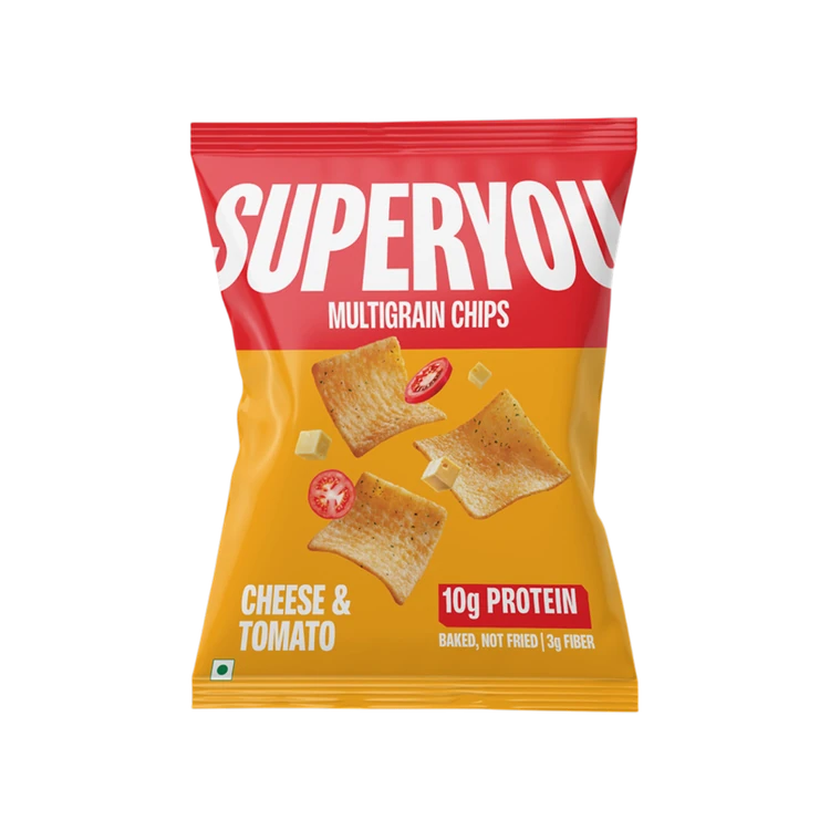 SuperYou Multigrain Cheese & Tomato Chips