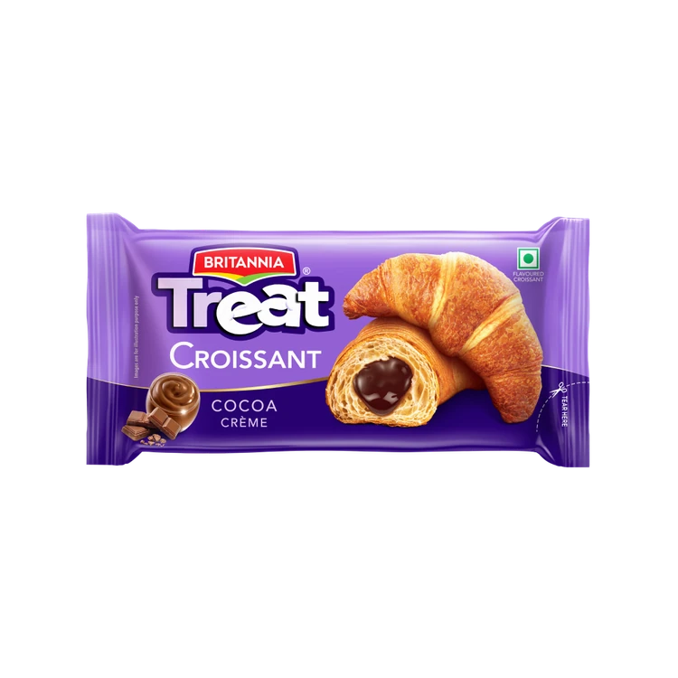 Britannia Treat Croissant - Cocoa Crème