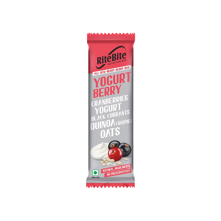 RiteBite Yogurt Berry Nutrition Bar