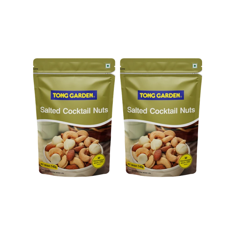 Tong Garden Salted Cocktail Nut Mix - Pack of 2