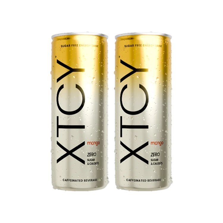 XTCY Mango Zero Sugar Energy Drink - Pack of 2