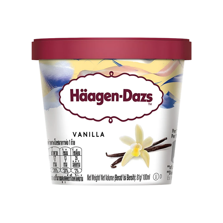 Haagen-Dazs Vanilla Ice Cream Cup