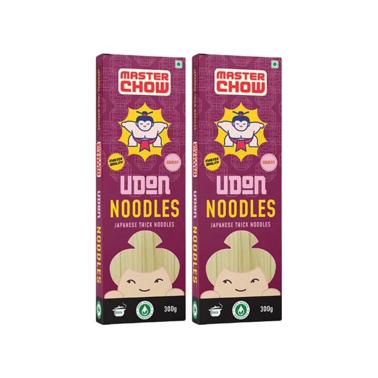 MasterChow Japanese Udon Noodles - Pack of 2