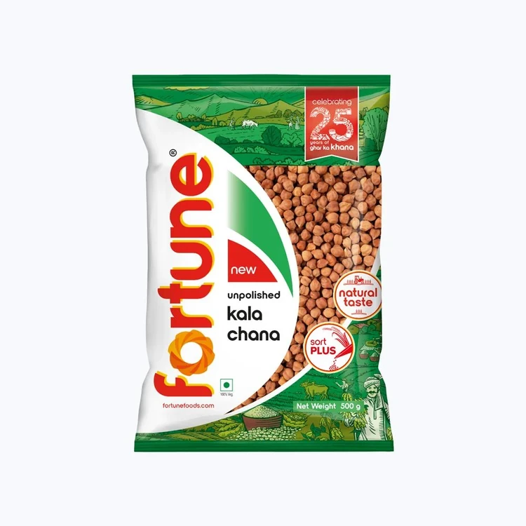 Fortune Kala Chana Unpolished