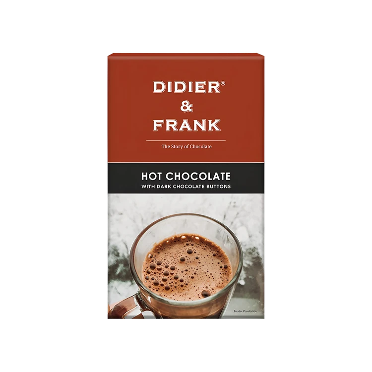Didier & Frank Hot Chocolate with Dark Chocolate Buttons