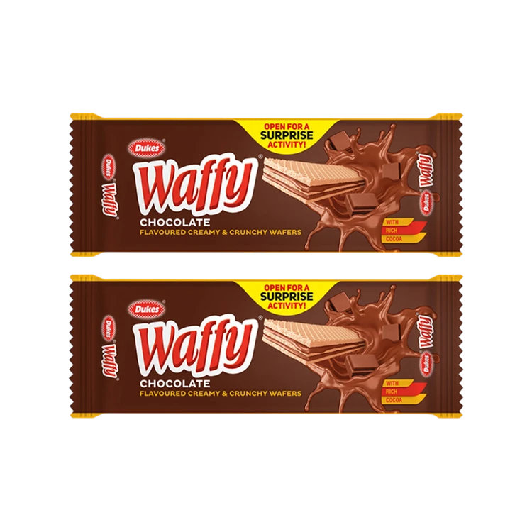 Dukes Waffy Chocolate Wafers - Pack of 2