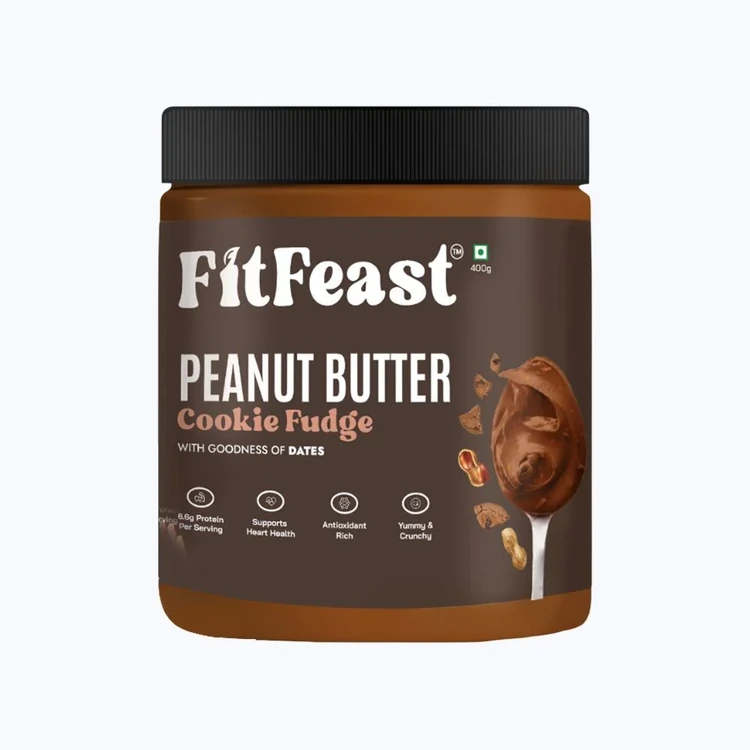 Fitfeast Cookie Fudge Crunchy Peanut Butter