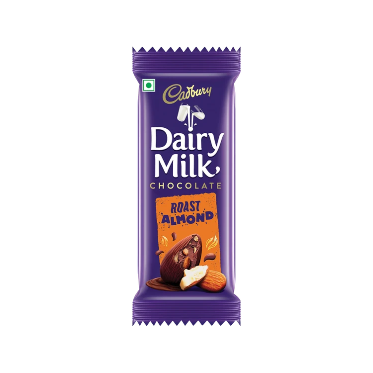Cadbury Dairy Milk Roast Almond Milk Chocolate Bar