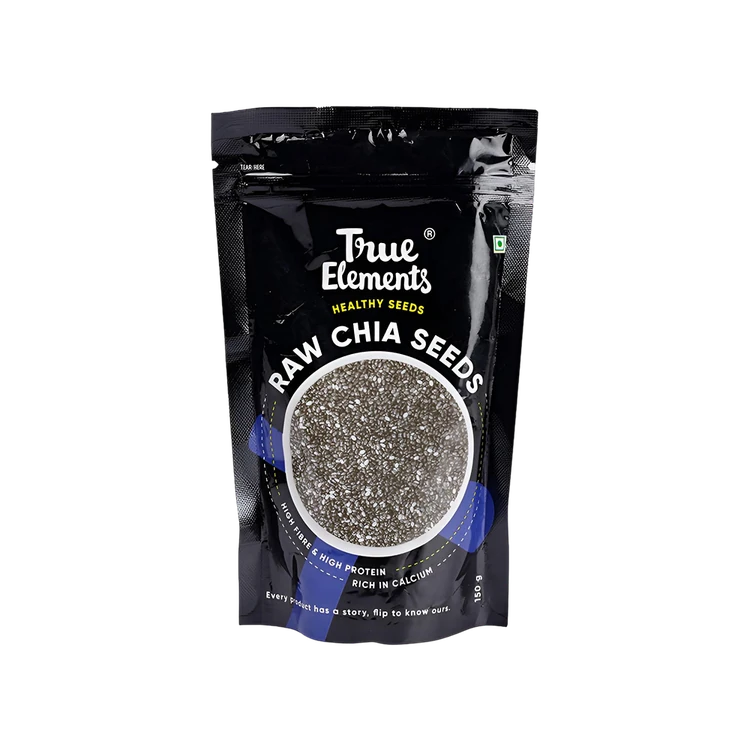True Elements Raw Chia Seeds (Chia Beeja)