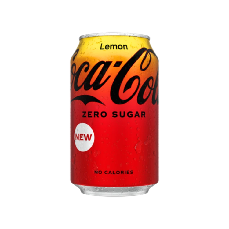 Coca-Cola Lemon Soft Drink (Zero Sugar) 330 ml
