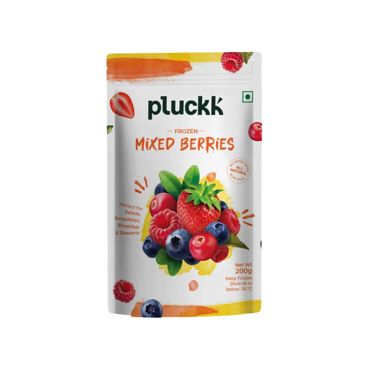 Pluckk Frozen Mixed Berries