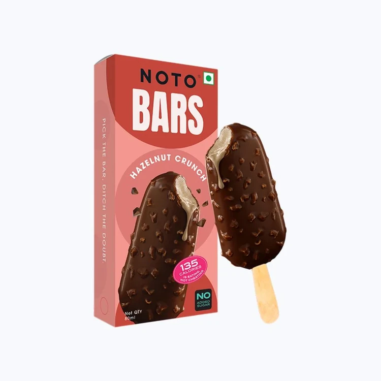 Noto Hazelnut Crunch Ice Cream Stick