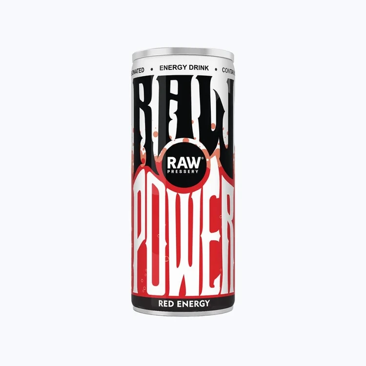 Raw Pressery Red Energy Drink