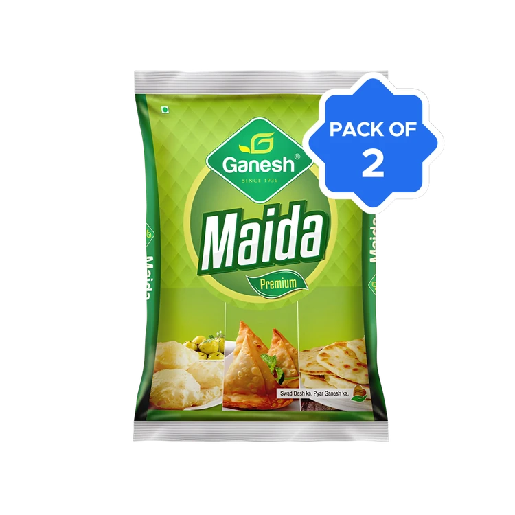 Ganesh Premium Maida - Pack of 2 (Maida Hittu)