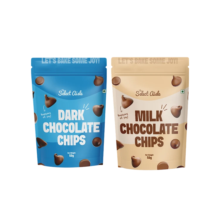 The Select Aisle Dark Choco Chips +  Milk Choco Chips Combo
