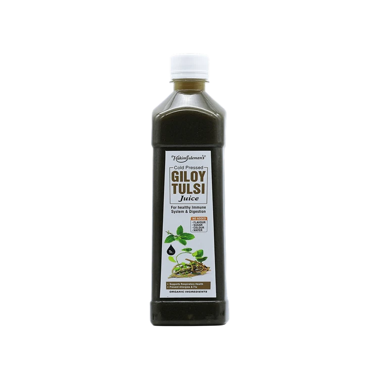 Hakim suleman's Giloy Tulsi Cold Pressed Juice
