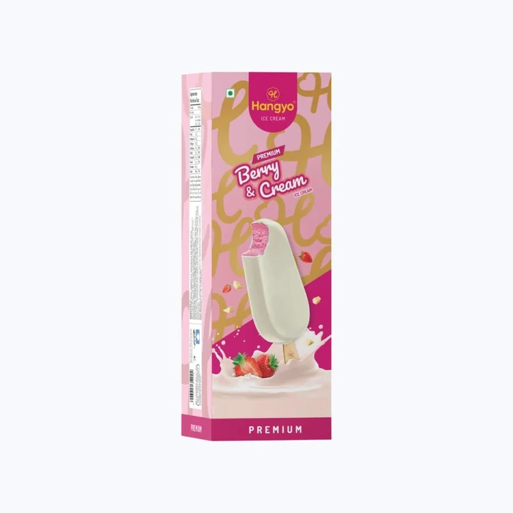 Hangyo Premium Berry & Cream Ice Cream Stick