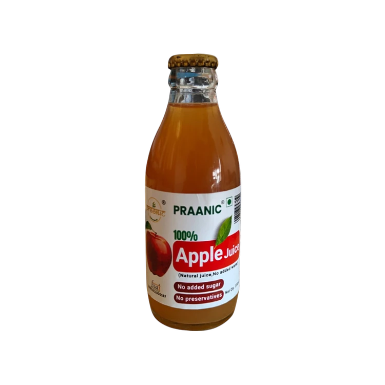 PRAANIC 100% Apple Juice