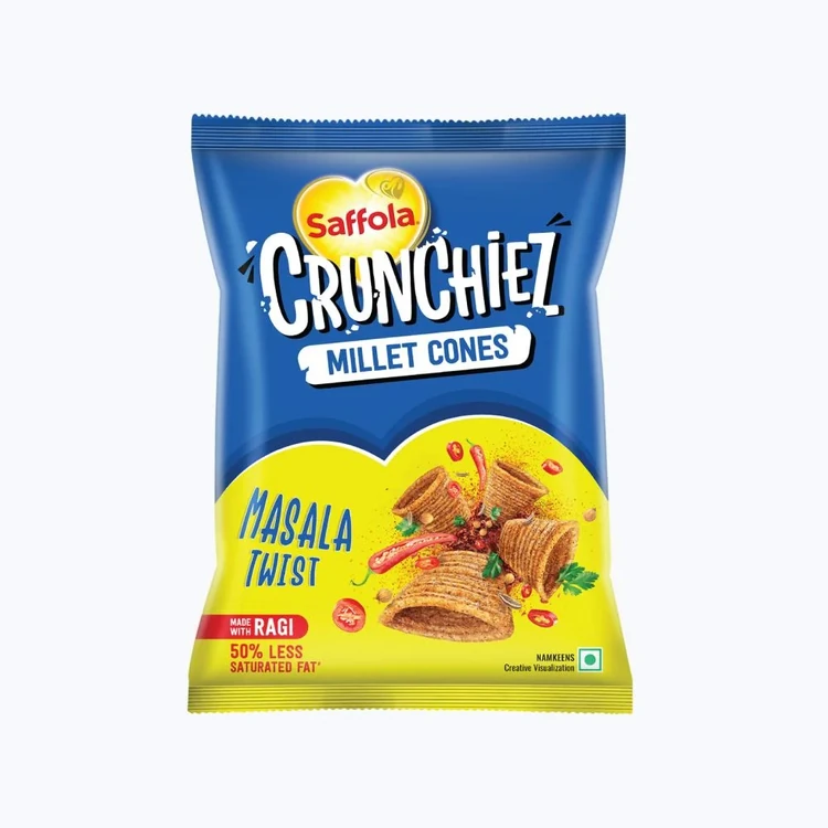 Saffola Crunchiez Ragi (Munchiez) Chips Masala
