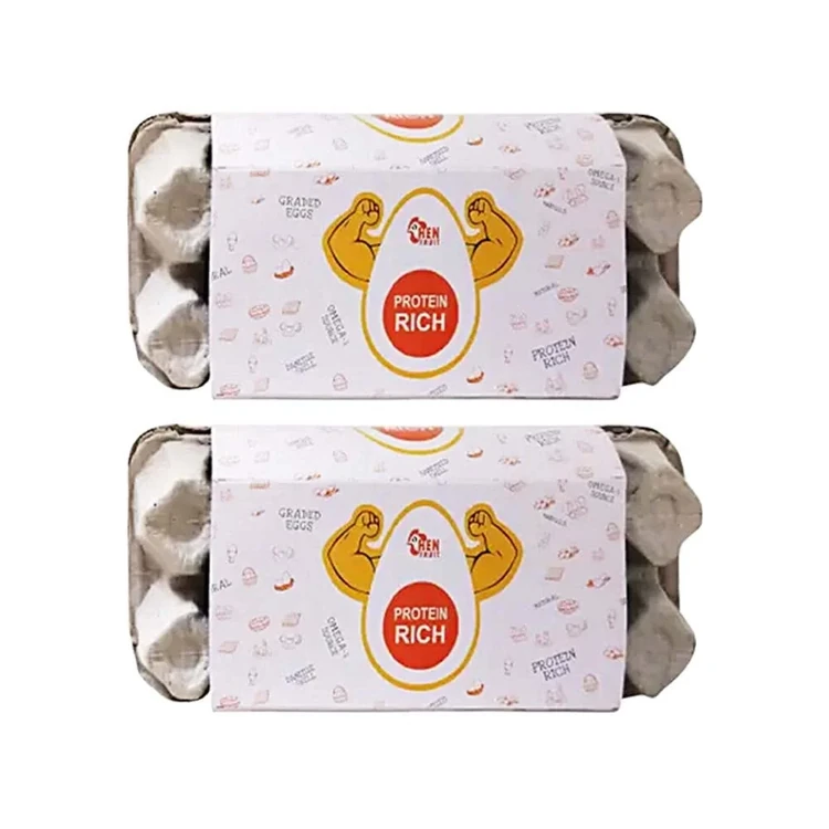 Hen Fruit Natural Protein Rich Eggs - Pack of 2