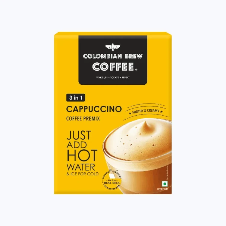 Colombian Brew Coffee Cappuccino Coffee Premix