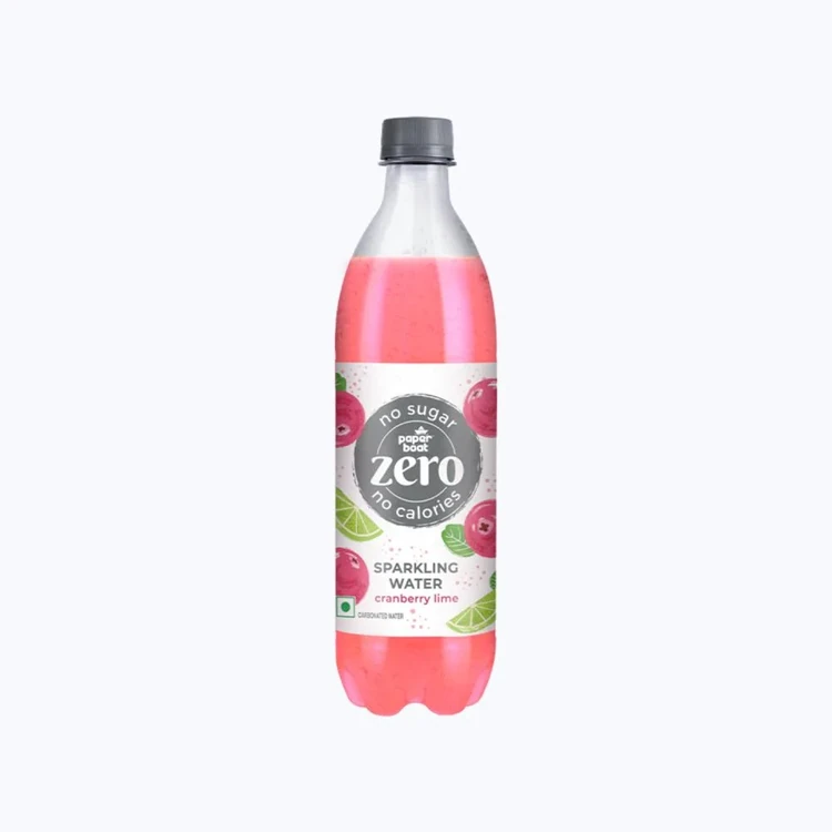 paper boat Zero Cranberry Lime Sparkling Water