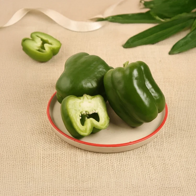 Organically Grown Green Capsicum - 250 g