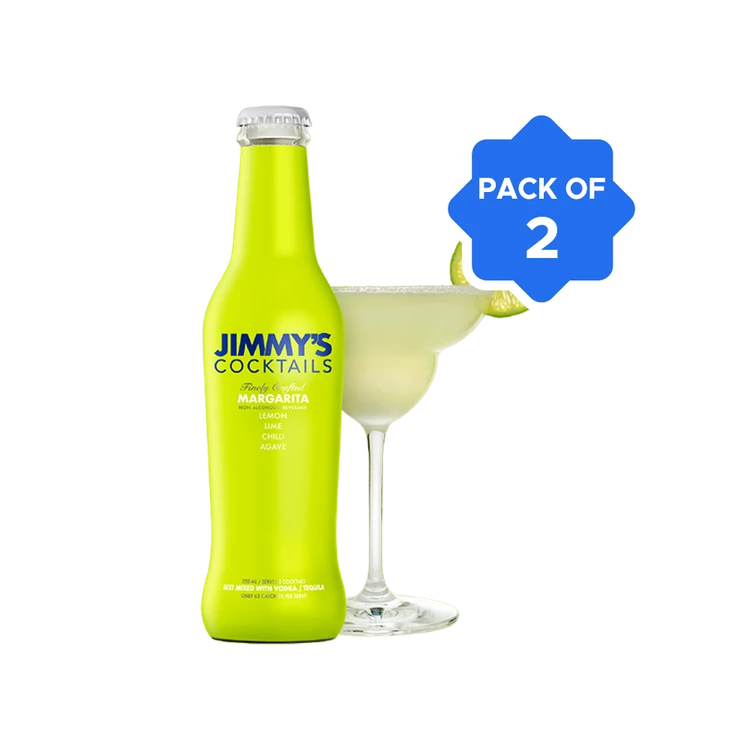 Jimmy's Margarita Non Alcoholic Cocktail Mix - Pack of 2