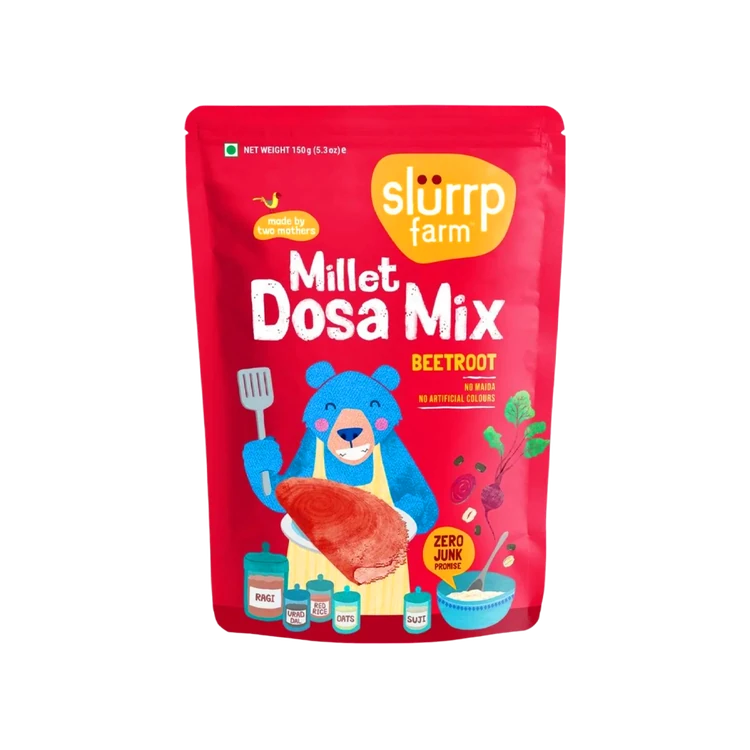 Slurrp Farm Beetroot Dosa Mix Baby Cereal