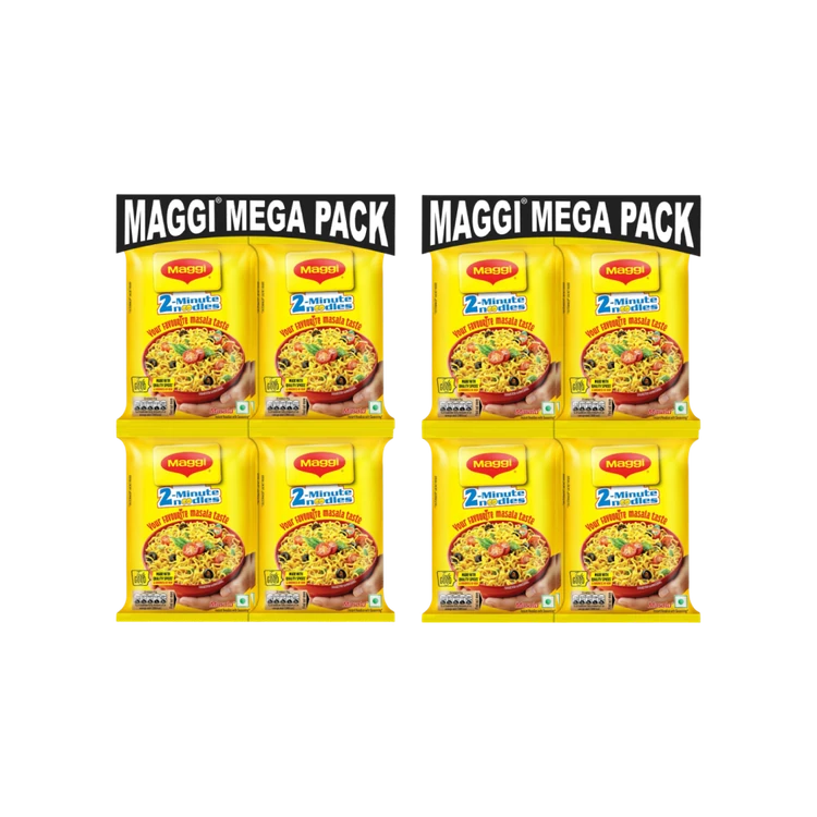 Maggi 2 - Minute Instant Noodles Made With Quality Spices - Pack of 2