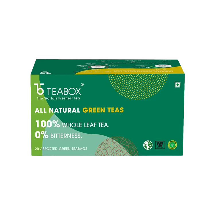 Teabox Assorted Green Tea Bags