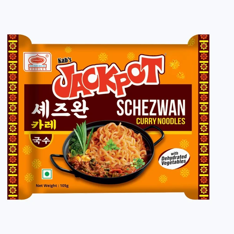 Kab's Jackpot Schezwan Curry Noodles