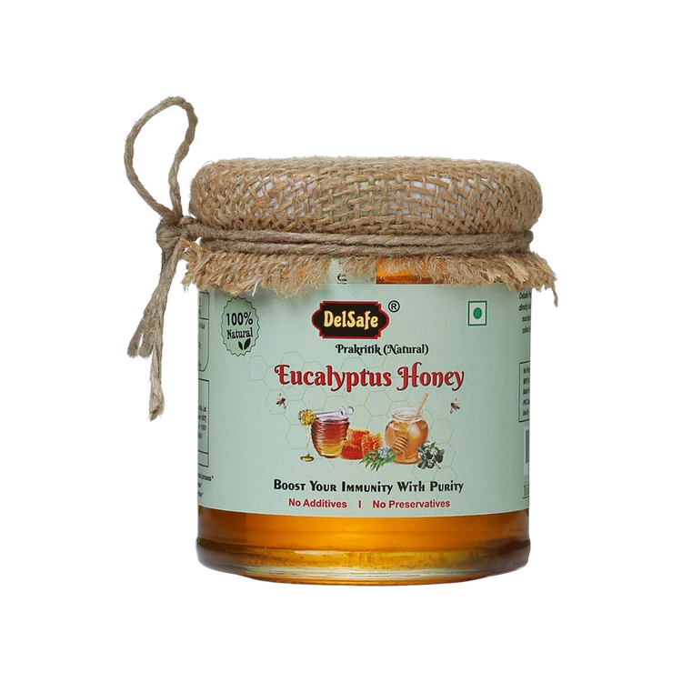 Delsafe Natural Forest Eucalyptus Organic Honey
