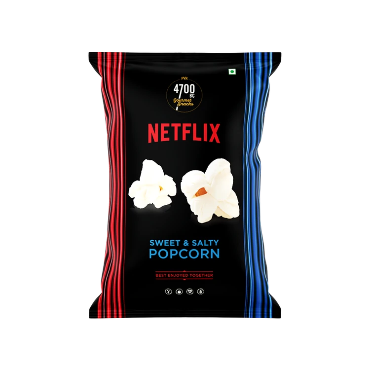 4700BC Netflix Sweet & Salty Popcorn, Jumbo Size