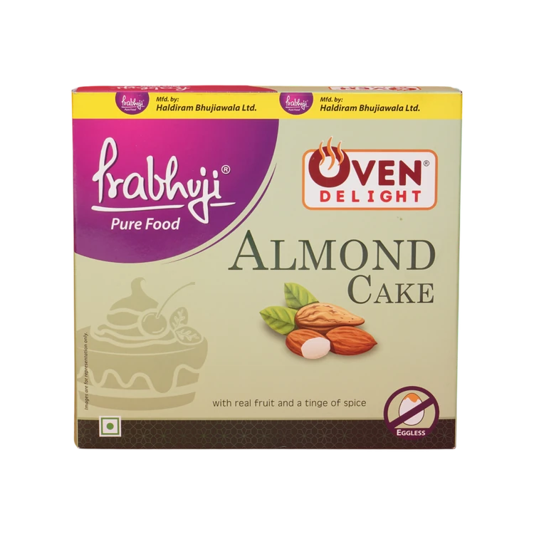 Haldiram's Prabhuji Eggless Almond Pound Cake