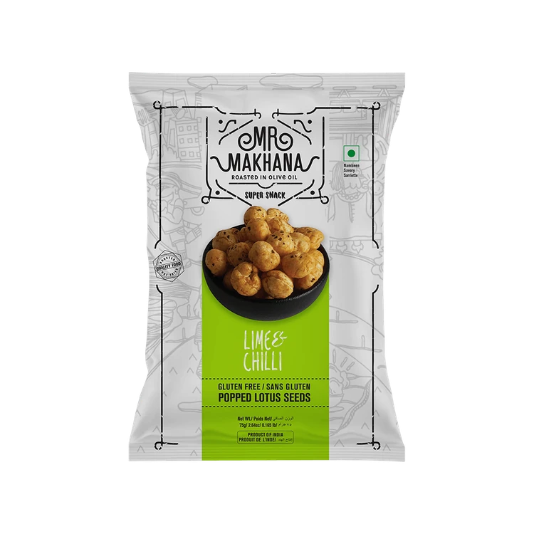 Mr. Makhana Lime and Chilli Flavoured Makhana