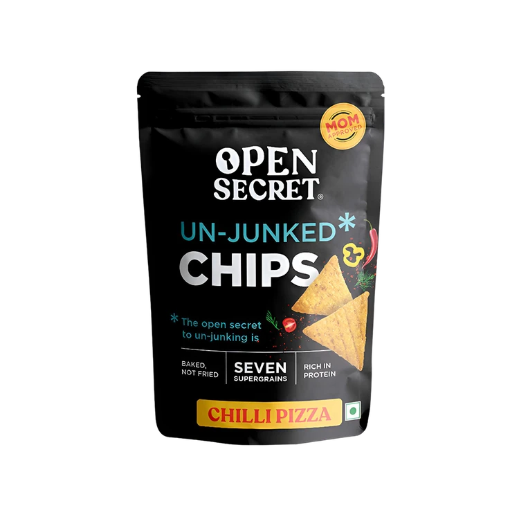 Open Secret Chilli Pizza Baked Chips (High Protein)