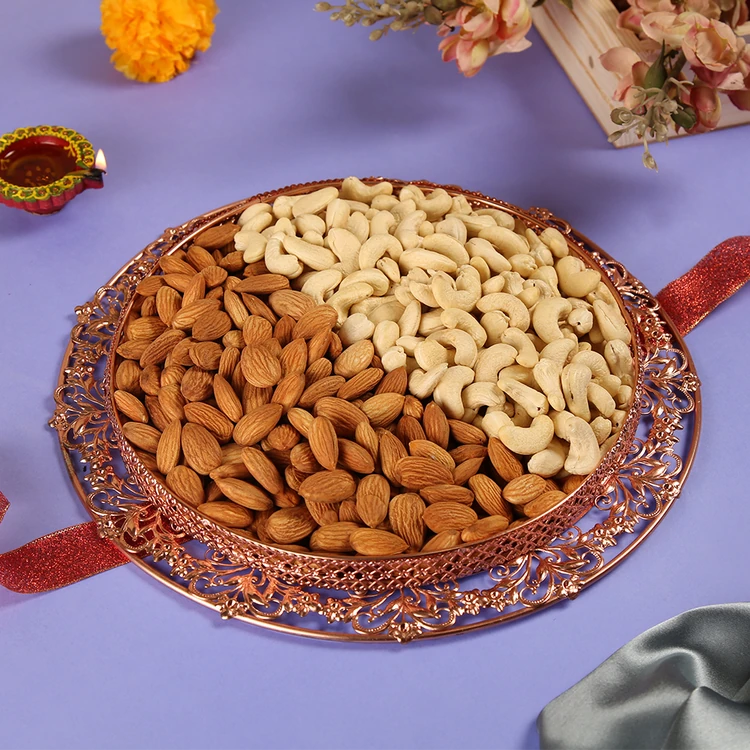 Shakuntlam Dry Fruit Gift Thali