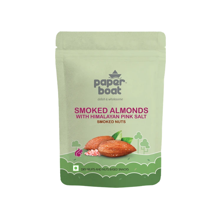 paper boat Flavoured Almonds Smoked with Himalayan Pink Salt (Badami)