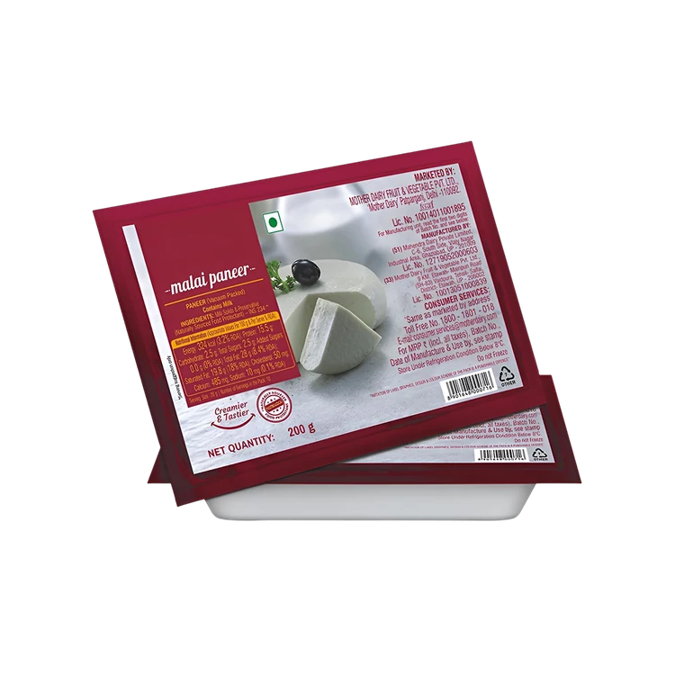 Mother Dairy Malai Paneer - Special Offer
