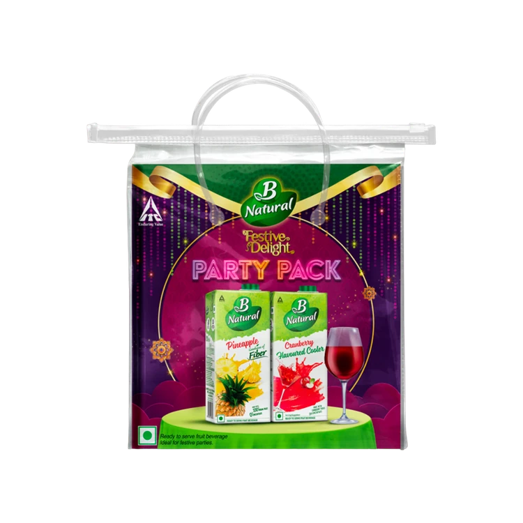 B Natural Festive Delight Party Beverage Gift Pack