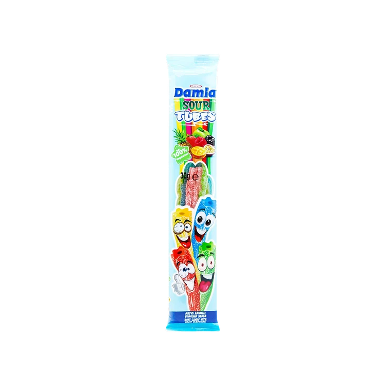 DAMLA Sour Tube Candy (Fruit Flavour)