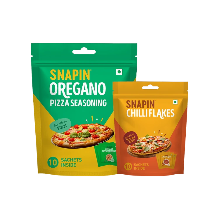Snapin Oregano Seasoning +  Chilli Flakes Combo