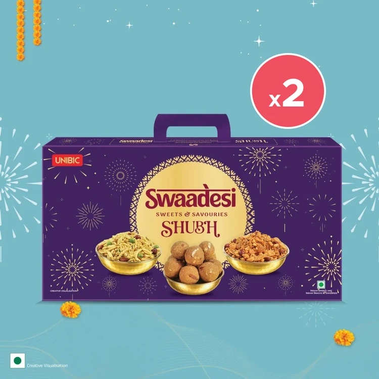 Unibic Swaadesi Shubh Gift Pack - Pack of 2