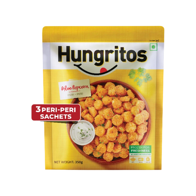 Hungritos Aloo Popcorn Nuggets (Peri-Peri)