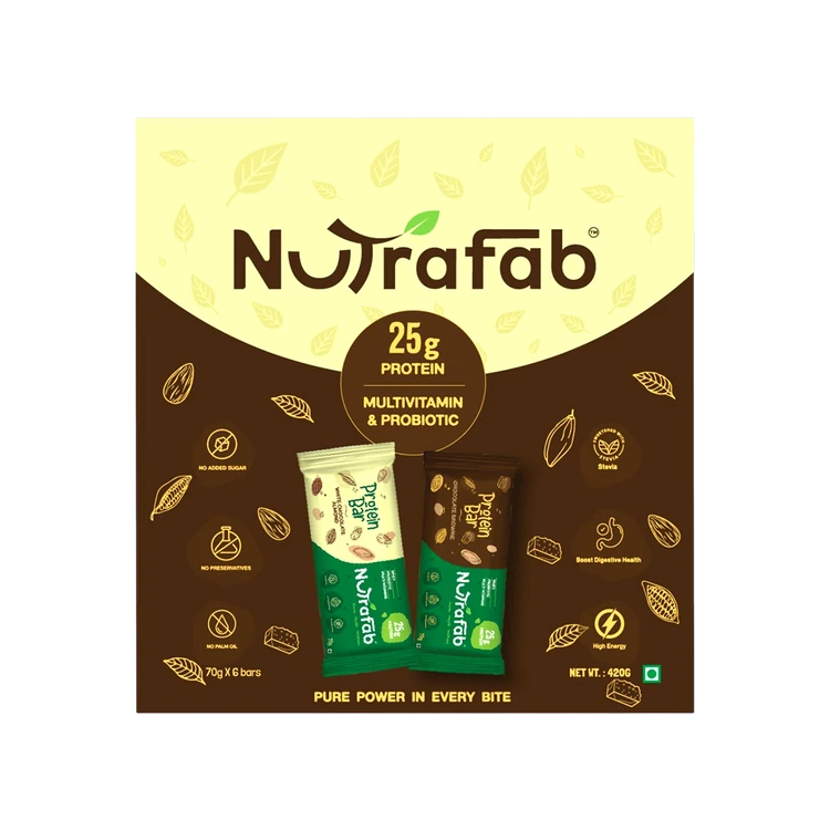 NUTRAFAB Multivitamin & Probiotic Protein Bar